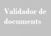 Validador documents